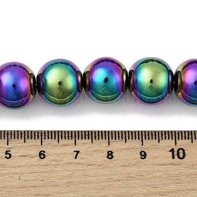 Гальванические нити из синтетических немагнитных гематитовых бусин G-H327-D02-05B-1