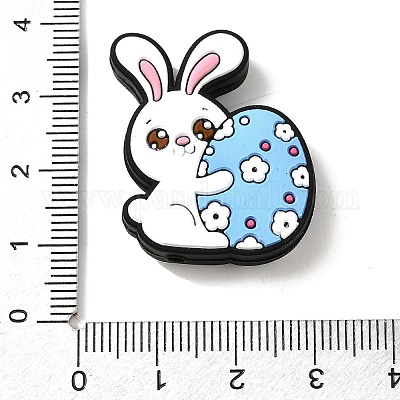 Силиконовые бусины на пасхальную тематику SIL-L006-A04-1