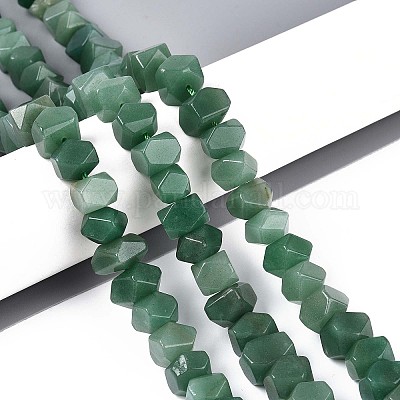 Естественный зеленый авантюрин бисер нитей G-D091-A28-1