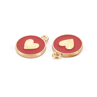 Подвески из эмали и сплава ENAM-S121-181D-1