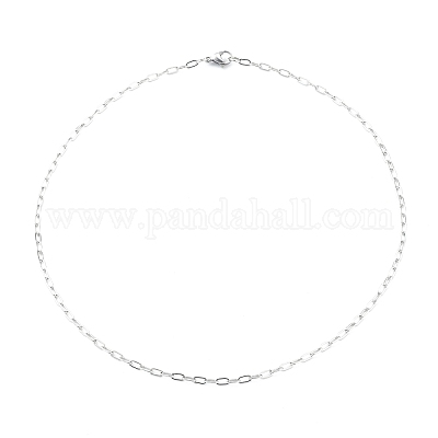 Не тускнеющая цепочка из нержавеющей стали марки 304 NJEW-H205-02P-1