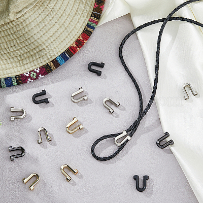 40 шт. 5-х цветные спиральные костяные наконечники из цинкового сплава FIND-FH0010-56-1