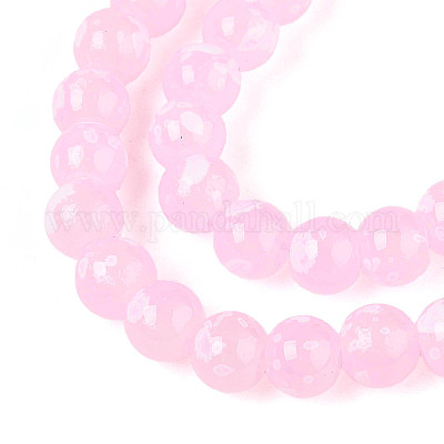 Выпечка краска бисер пряди DGLA-N015-6mm-02-1