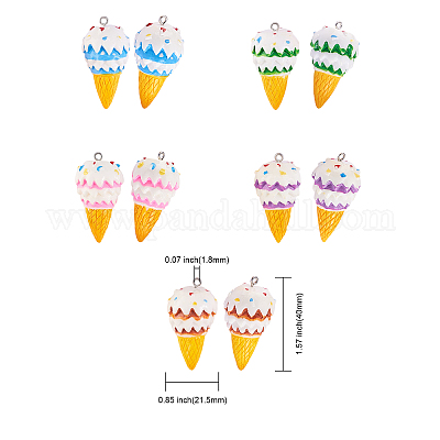 Кулон из смолы RESI-CJ0001-228-1