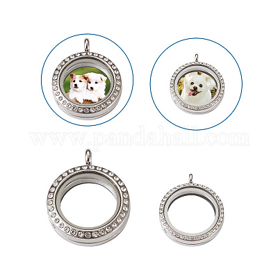 4шт 2 стиля сплава стекла хрустальные подвески со стразами PALLOY-TA0002-36B-1