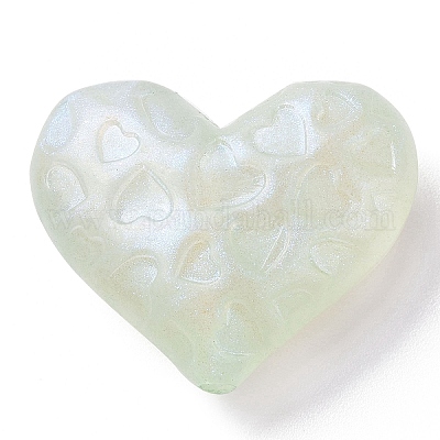 Светящиеся акриловые бусины OACR-E010-20-1