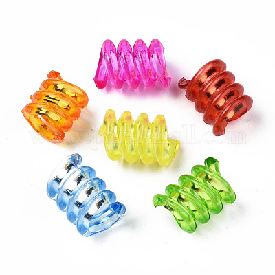 Прозрачного акрилового Европейский бисером TACR-S149-22-1