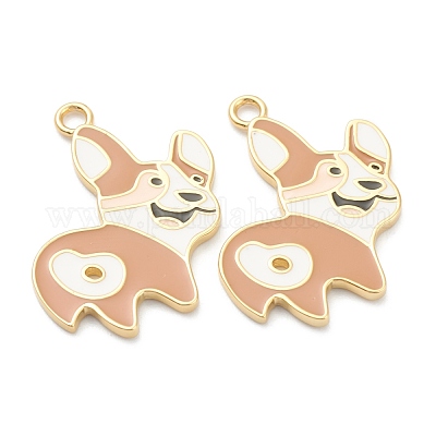 Латунь эмаль подвески&nbsp;KK-H755-02G-1