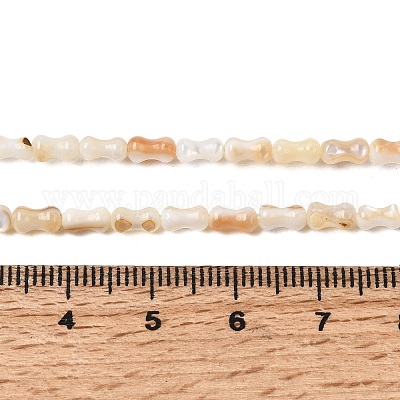 Нити бусин из натуральных пресноводных ракушек&nbsp;SHEL-A006-04B-1