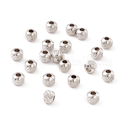 Бусины из нержавеющей стали 201 STAS-A057-04B-P-1