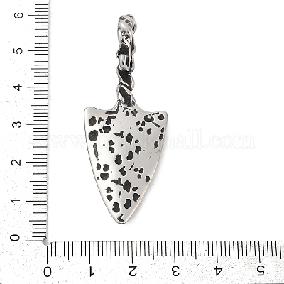 Большие подвески из хирургической нержавеющей стали 316 STAS-D304-08AS-1