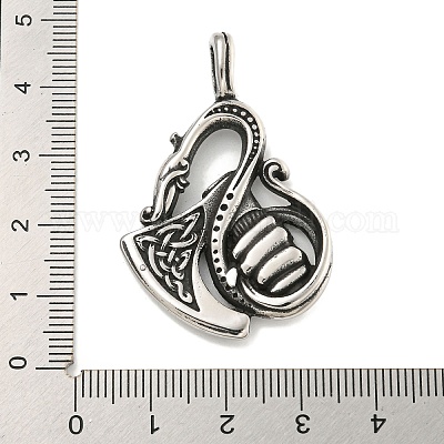 Подвески из хирургической нержавеющей стали 316 STAS-E212-165AS-1