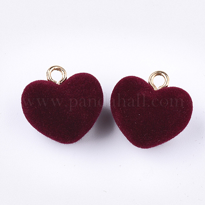 Флокированные акриловые подвески FIND-T046-28-1