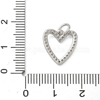 Латунные микро проложить кубического циркония подвески KK-A273-25P-1