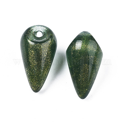 Непрозрачные акриловые подвески MACR-N009-015B-1