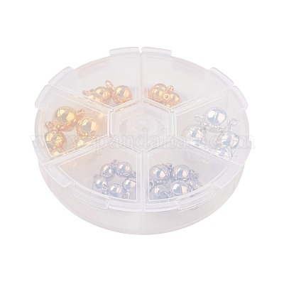 Латунные магнитные застежки с петлями KK-JP0010-08-1