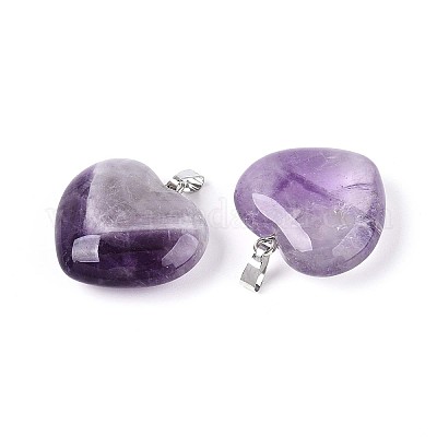 Подвески из натурального аметиста  G-N349-05D-P-1