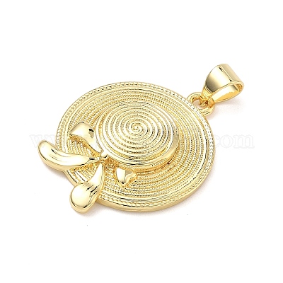 Латунные подвески&nbsp;KK-P345-15G-01-1