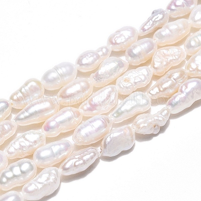 Нити из натурального культивированного пресноводного жемчуга PEAR-N014-04H-1