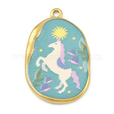 Подвески из нержавеющей стали 304 с печатью STAS-P419-13G-03-1