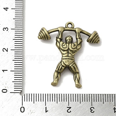 Тибетском стиле сплава спортивные подвески PALLOY-M217-43AB-1