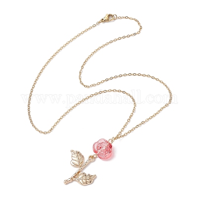 5 шт. 5 цвета 304 нержавеющая сталь тросовые цепочки ожерелья NJEW-JN04769-1