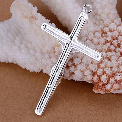 Латунь крест распятие подвески KK-BB11608-1