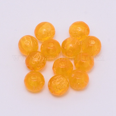 Бусины из cмолы&nbsp;RESI-WH0010-02B-1