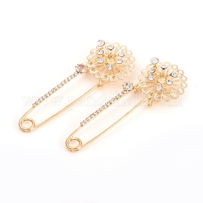 Защитная брошь с металлическим покрытием JEWB-G007-06LG-1