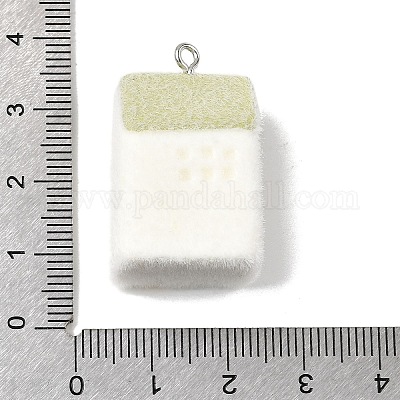 Подвески из непрозрачной смолы RESI-F062-02F-1