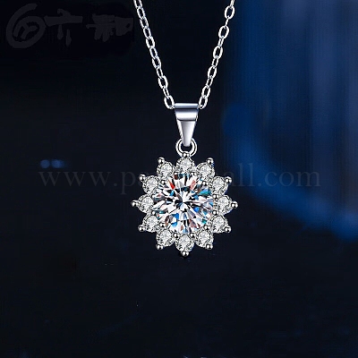 Подвески из стерлингового серебра с родиевым покрытием STER-U003-03P-1