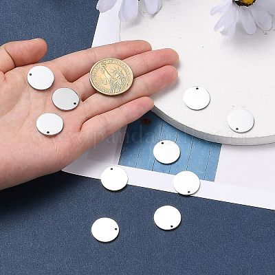 Не тускнеющие 304 нержавеющая сталь штампованные пустые бирки подвески STAS-L220-04P-A-1