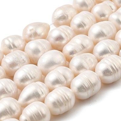 Нити из натурального культивированного пресноводного жемчуга PEAR-I007-01I-02A-1