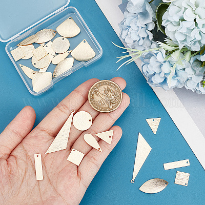 32шт 8 латунные подвески KK-SC0003-29-1