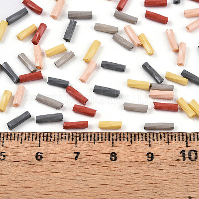 Запекание краска стекло твист стеклярус бисер SEED-N007-24B-1