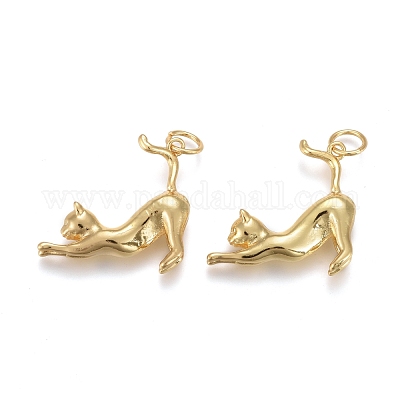 Латунные подвески&nbsp;KK-Z001-07G-1