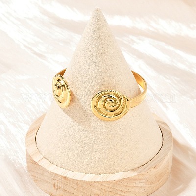 Браслеты-манжеты из нержавеющей стали 304 для женщин BJEW-C114-01G-1