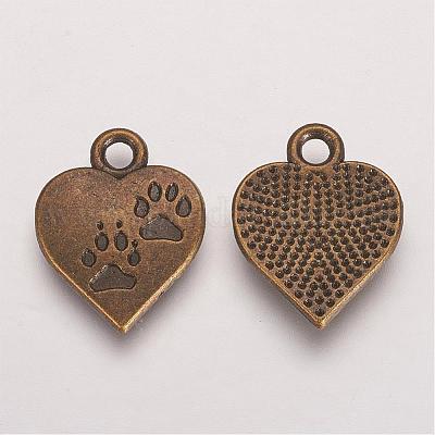 Сплавочные подвески тибетского стиля TIBEP-409-AB-FF-1