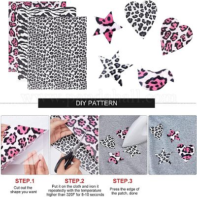 10 шт. 10-цветная виниловая термопленка DIY-NB0005-28-1-1