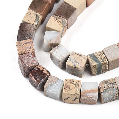 Натуральные бусины из аква терра яшмы G-T140-43A-1