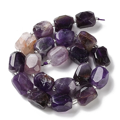 Natürlichen Amethyst Perlen Stränge&nbsp;G-C105-A01-01-1