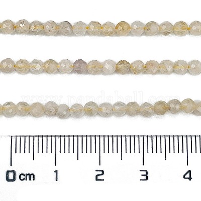 Brins de perles de citrine naturelle chauffées&nbsp;X-G-H002-A01-01-1