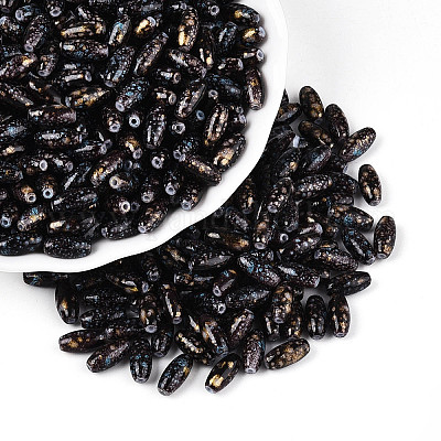 Выпечка краска стеклянные бусины SEED-N008-06J-1