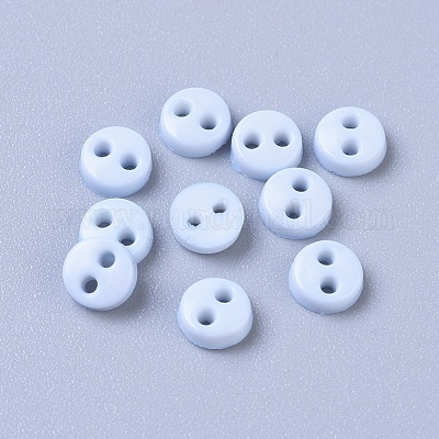 Winziger Nylonknopf&nbsp;BUTT-WH0014-28A-1