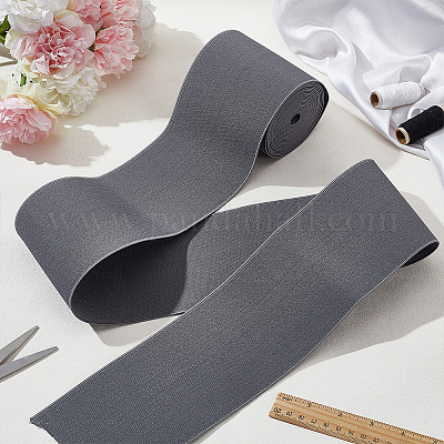 Плоская эластичная широкая лента из полиэстера длиной 4 м для шитья одежды. OCOR-WH0090-053D-1