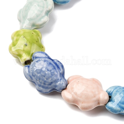 Фарфора ручной работы бисер нитей LAMP-G140-02P-1