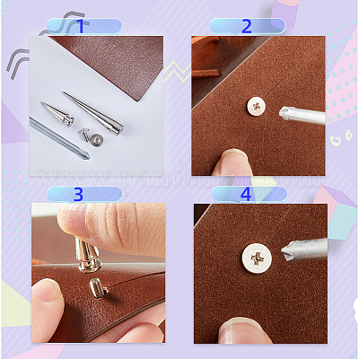 30 комплект из 2-х заклепок из сплава PALLOY-GF0001-07-1