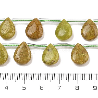 Естественный зеленый опал бисер нитей G-Q183-B04-01-1