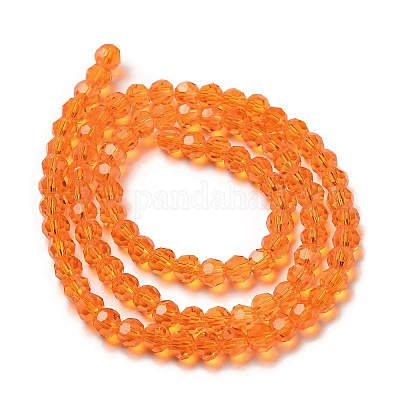 Прозрачные стеклянные бусины EGLA-A035-T4mm-D05-1