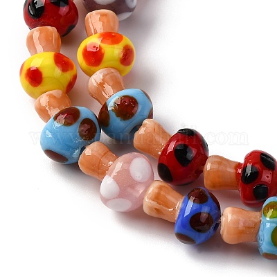 Ручной сглаза бусины бисер нитей&nbsp;LAMP-S069-01A-07-1